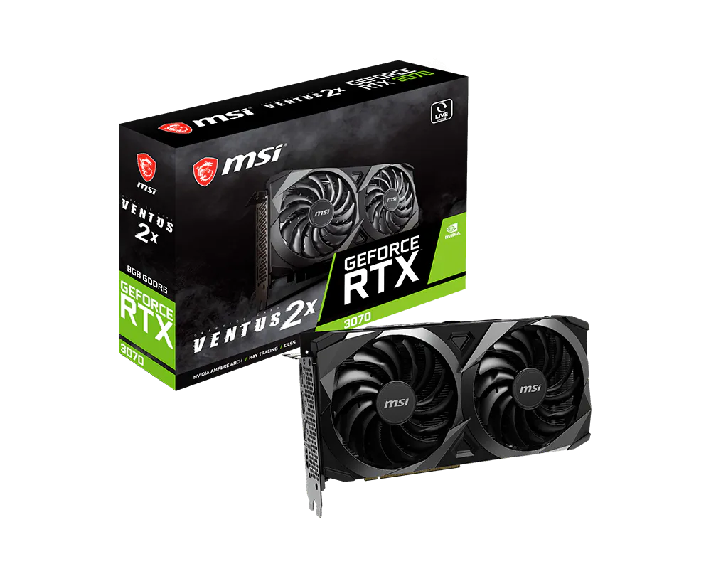 MSI GeForce RTX 3070 VENTUS 2X